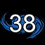 NUMBER 38 icon