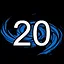 NUMBER 20 icon