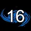 NUMBER 16 icon