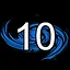 NUMBER 10 icon