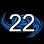 NUMBER 22 icon