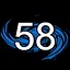 NUMBER 58 icon