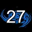 NUMBER 27 icon