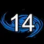 NUMBER 14 icon