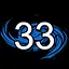 NUMBER 33 icon
