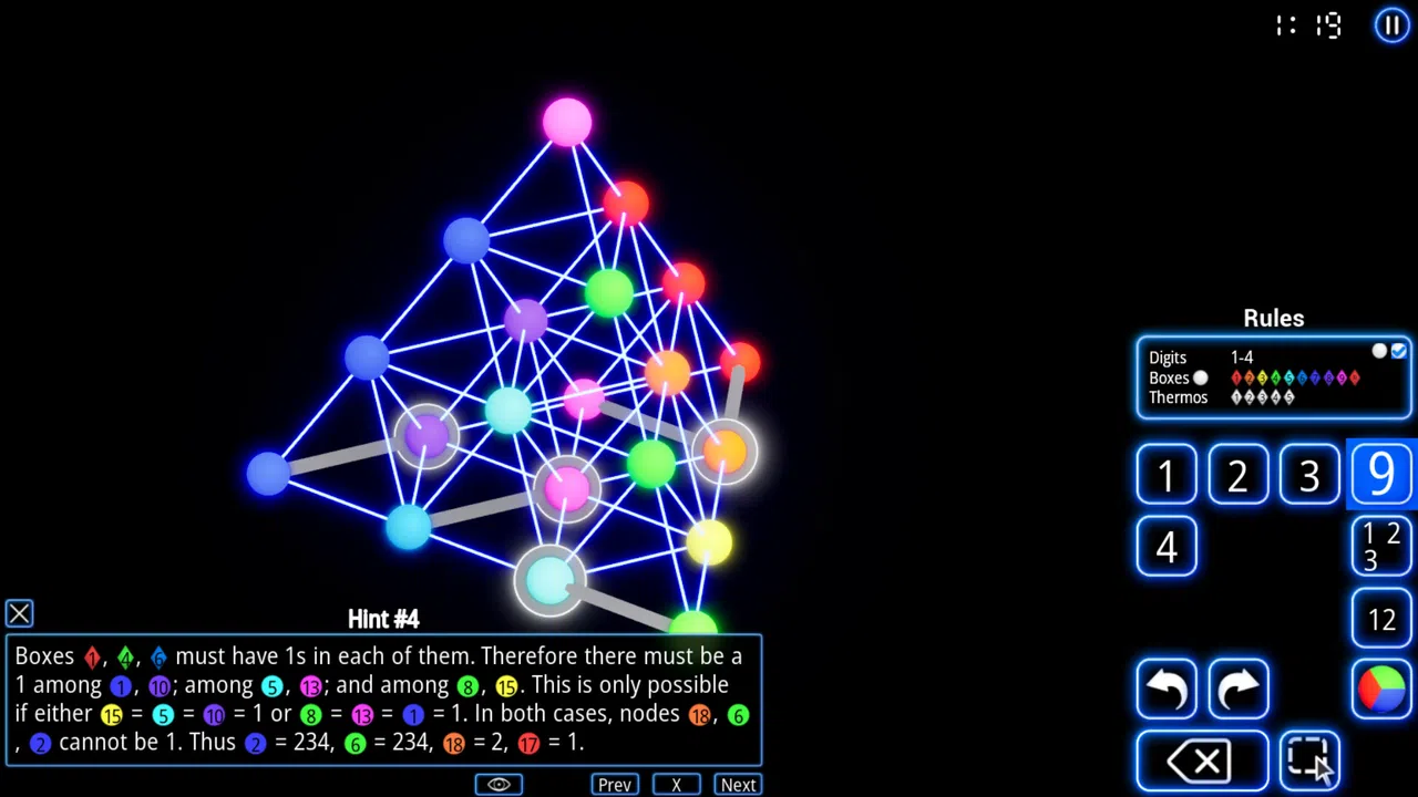 Sudoku Topology Screenshot 1