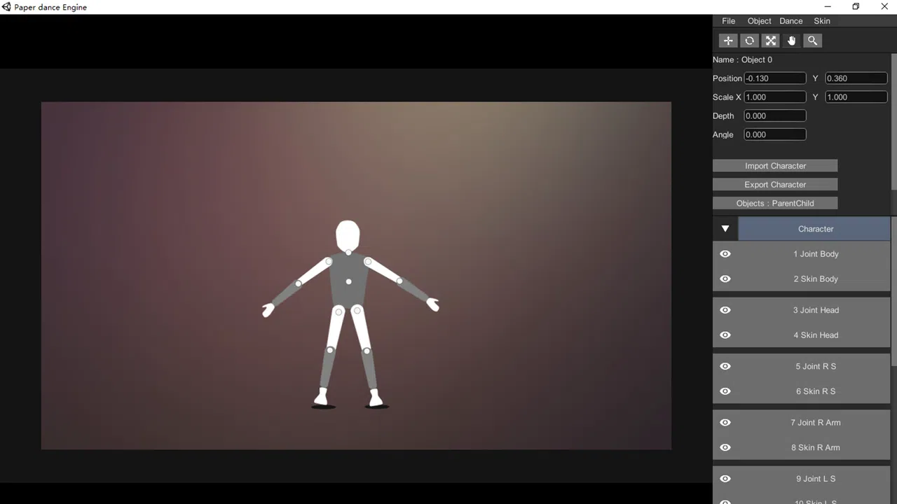 Paper dance Engine Screenshot 4