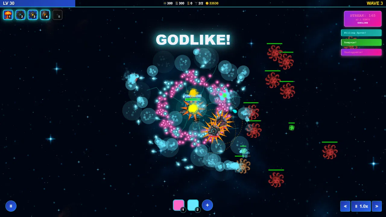 Pattern Survivors: Bullet Hell — Create Chaos Screenshot 0