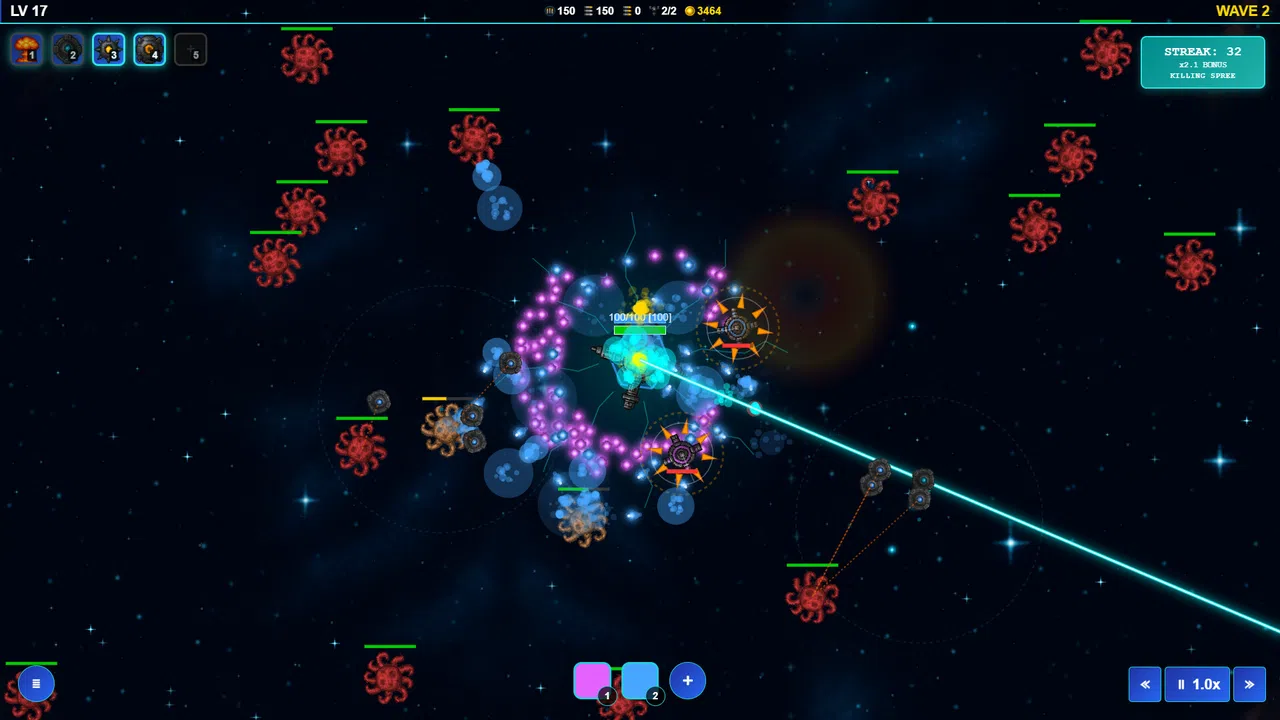 Pattern Survivors: Bullet Hell — Create Chaos Screenshot 17