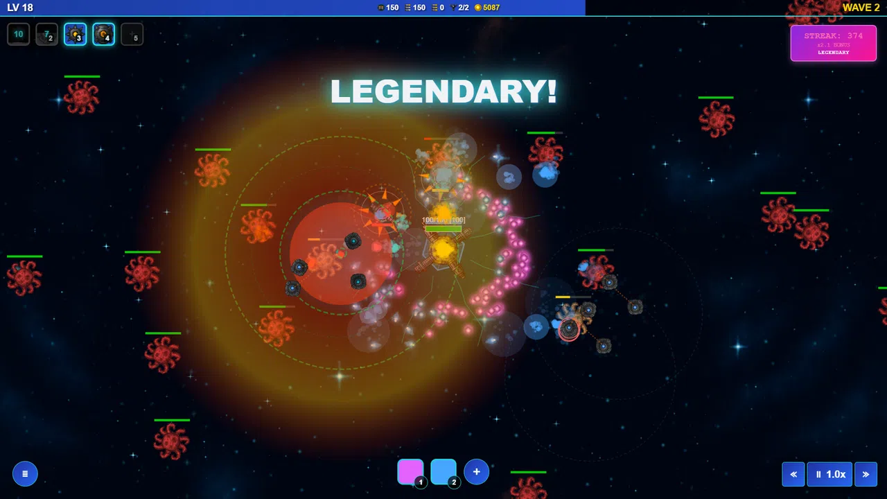 Pattern Survivors: Bullet Hell — Create Chaos Screenshot 18
