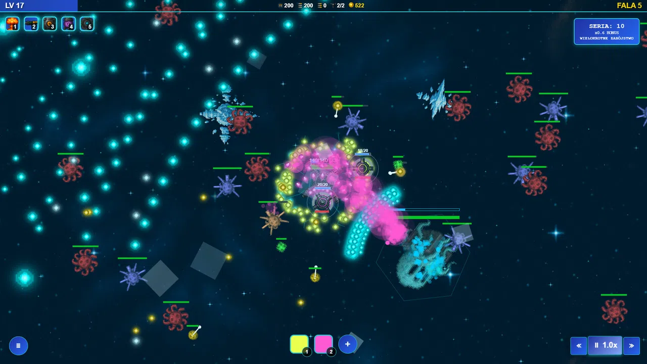 Pattern Survivors: Bullet Hell — Create Chaos Screenshot 4