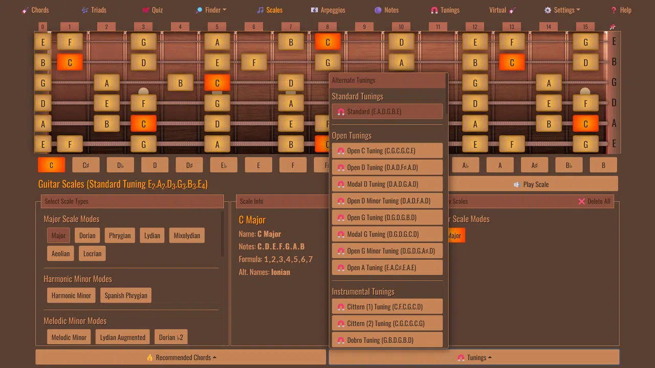 Guitarist's Reference Screenshot 3