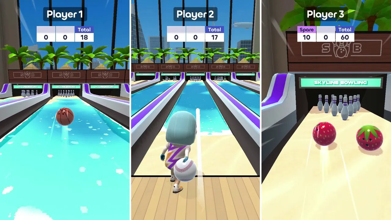 Skyline Bowling Screenshot 3