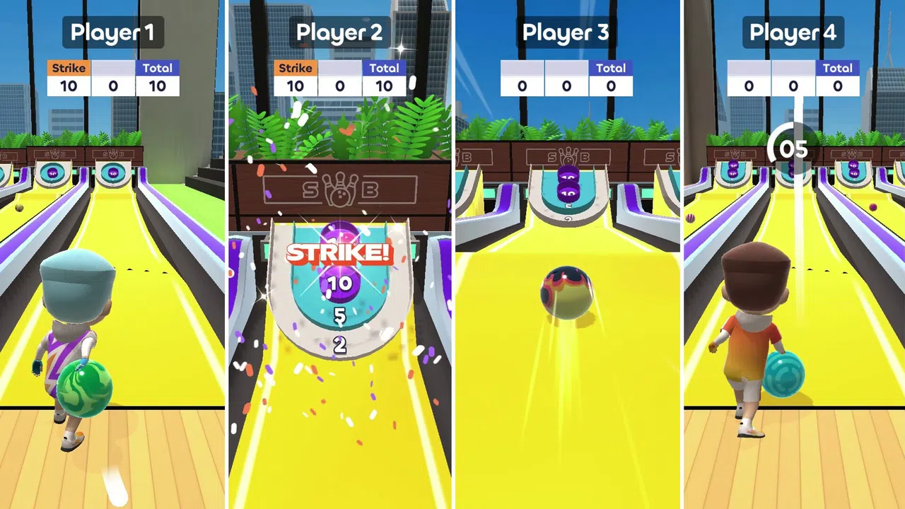 Skyline Bowling Screenshot 2