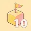 Clear Level 10 icon