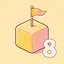 Clear Level 8 icon