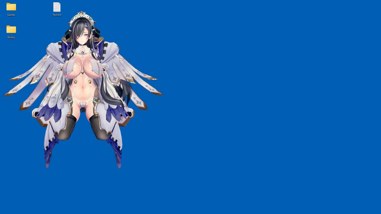 Hentai Secretary (Desktop Mascot) Screenshot 3