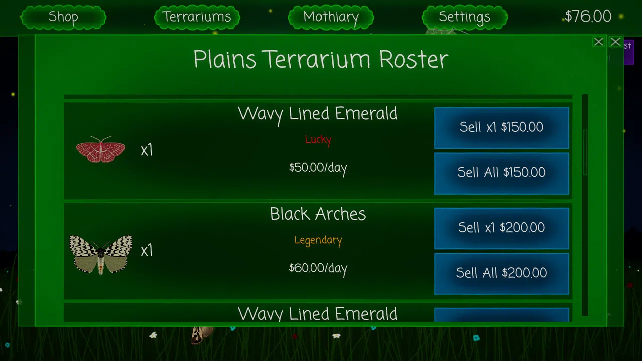 Mothiary Screenshot 2