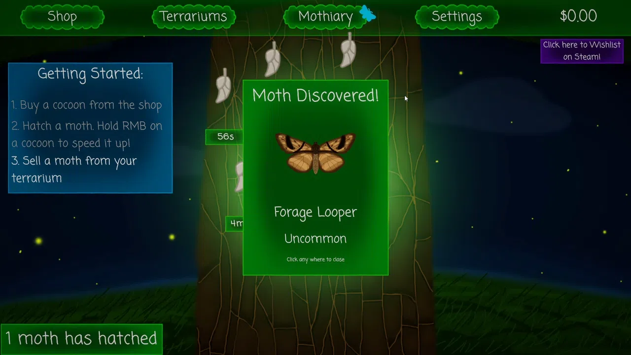 Mothiary Screenshot 1