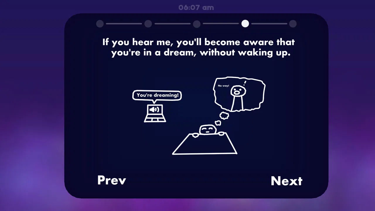 What if I could make you lucid dream? Screenshot 1