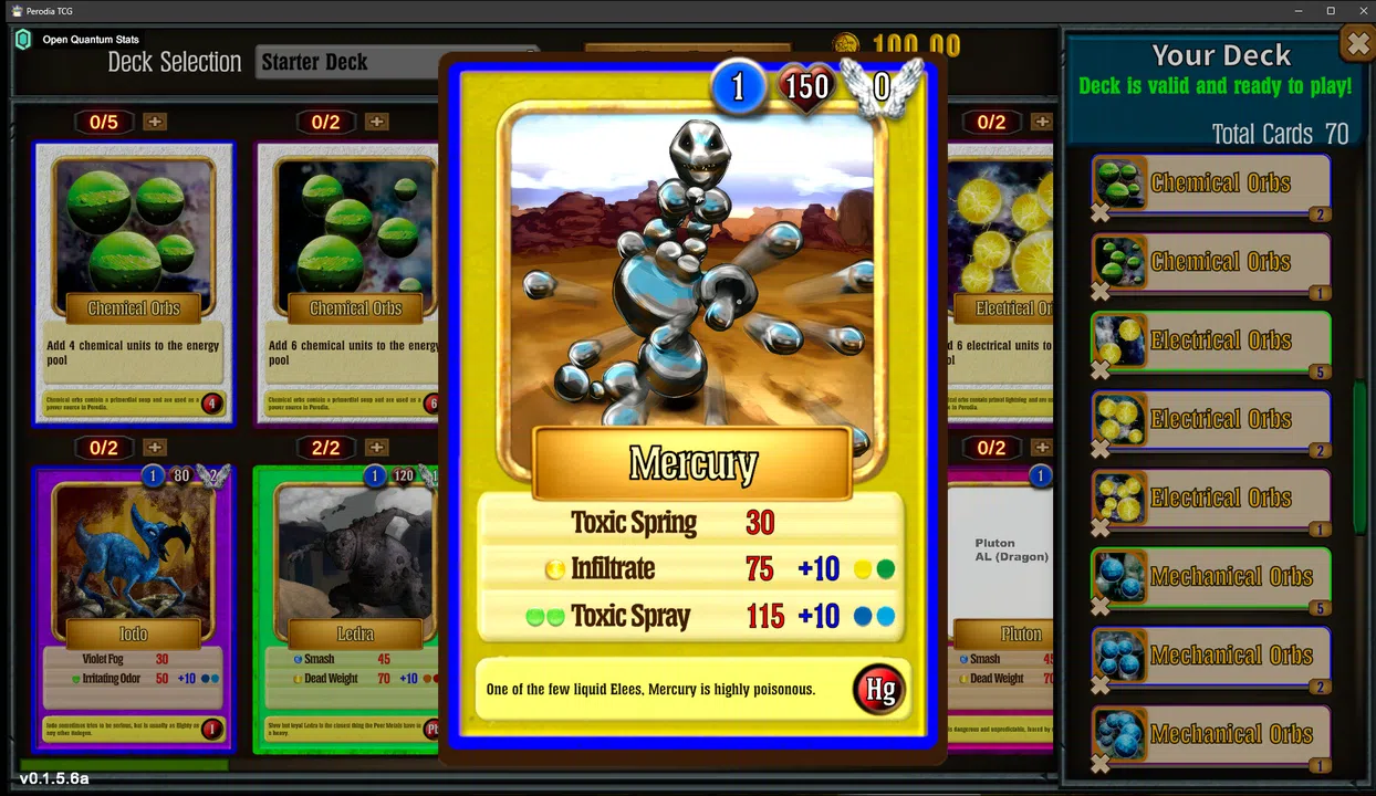 Perodia TCG Screenshot 1