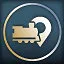 First steam train arrived icon
