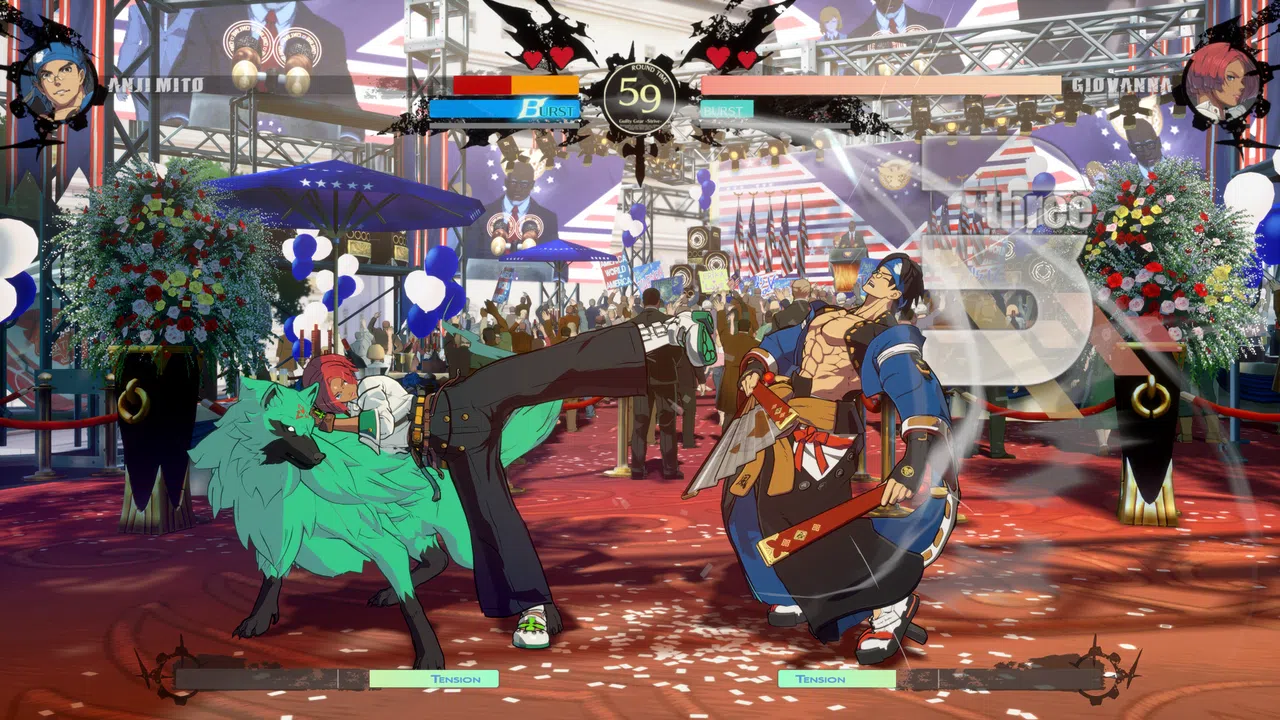 GGST Additional Battle Stage 2 - White House Reborn Screenshot 2