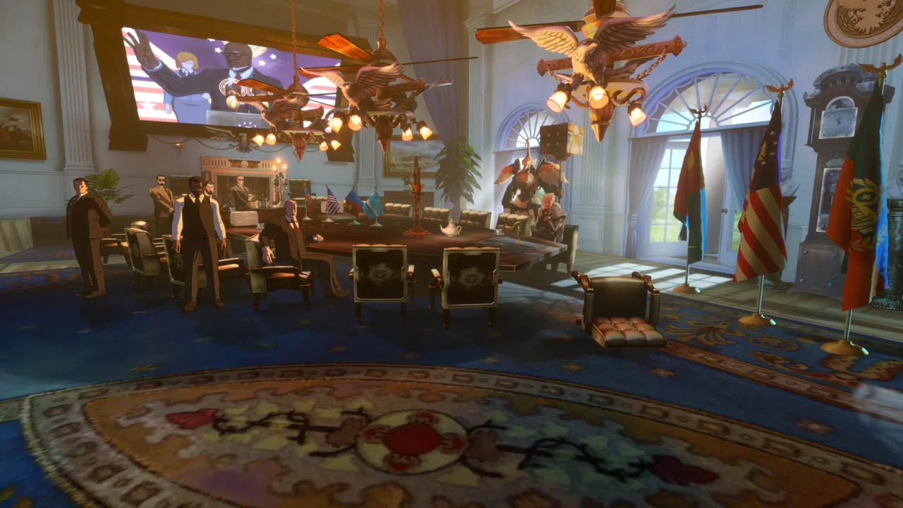 GGST Additional Battle Stage 2 - White House Reborn Screenshot 4
