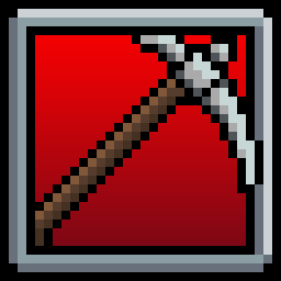Unlock pickaxe icon
