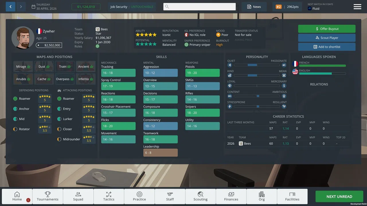 CS Manager Demo Screenshot 2