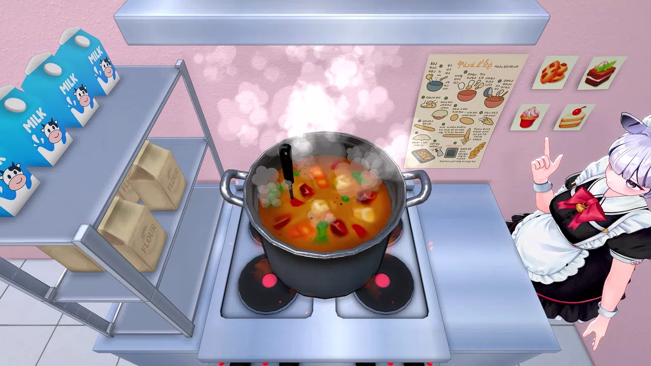 Maid Cafe Simulator Demo Screenshot 3