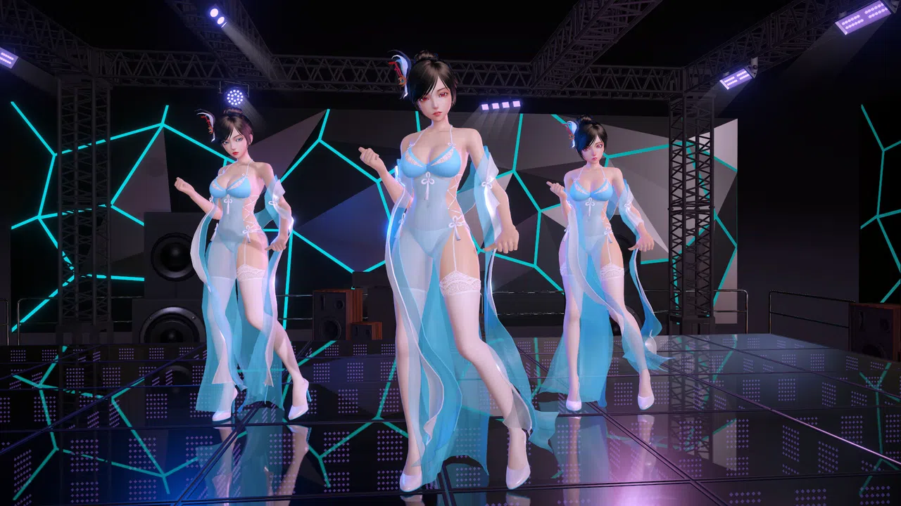 Angel Legion-DLC Flowing Moonfrost (Blue) Screenshot 1