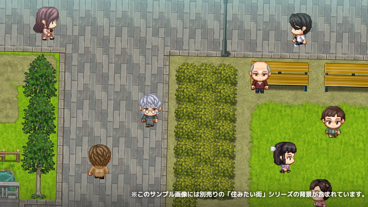 RPG Maker MV - SERIALGAMES LivingGoodCity Japanese City NPC SET 1 Screenshot 3