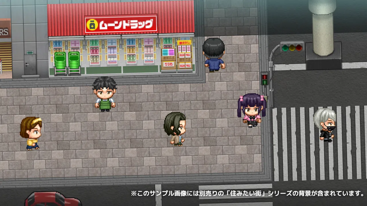 RPG Maker MV - SERIALGAMES LivingGoodCity Japanese City NPC SET 1 Screenshot 4