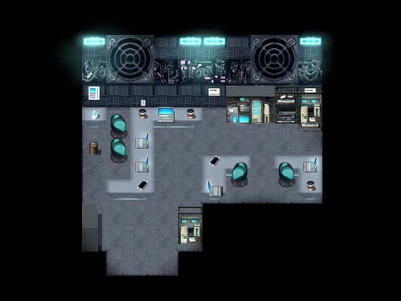 RPG Maker MZ - KR Cyberpunk Tileset Screenshot 6