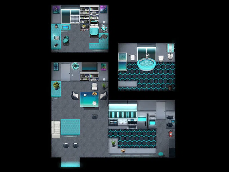 RPG Maker MZ - KR Cyberpunk Tileset Screenshot 4