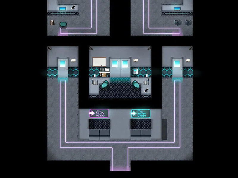 RPG Maker MZ - KR Cyberpunk Tileset Screenshot 8
