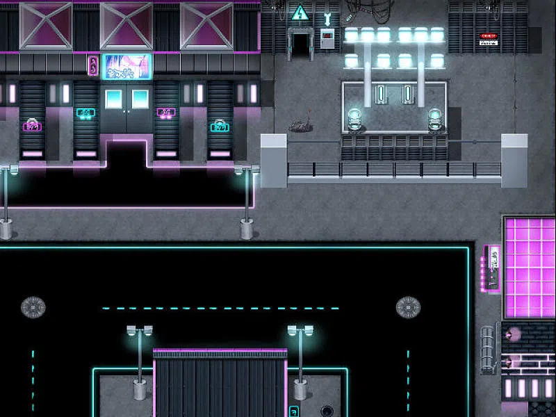 RPG Maker MZ - KR Cyberpunk Tileset Screenshot 5