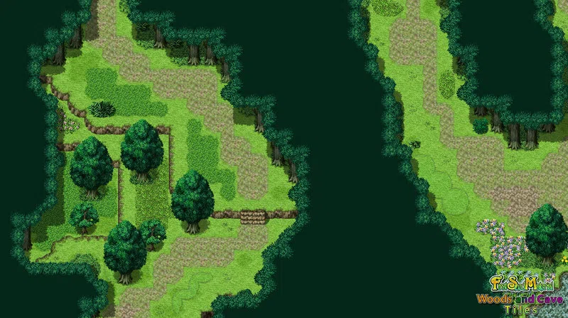 RPG Maker MZ - FSM: Woods and Cave Screenshot 0