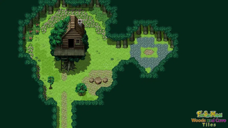 RPG Maker MZ - FSM: Woods and Cave Screenshot 1