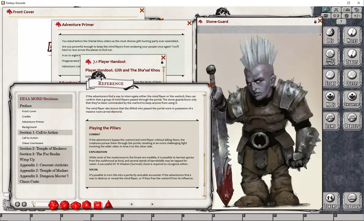Fantasy Grounds - D&D Adventurers League: Rrakkma Screenshot 0