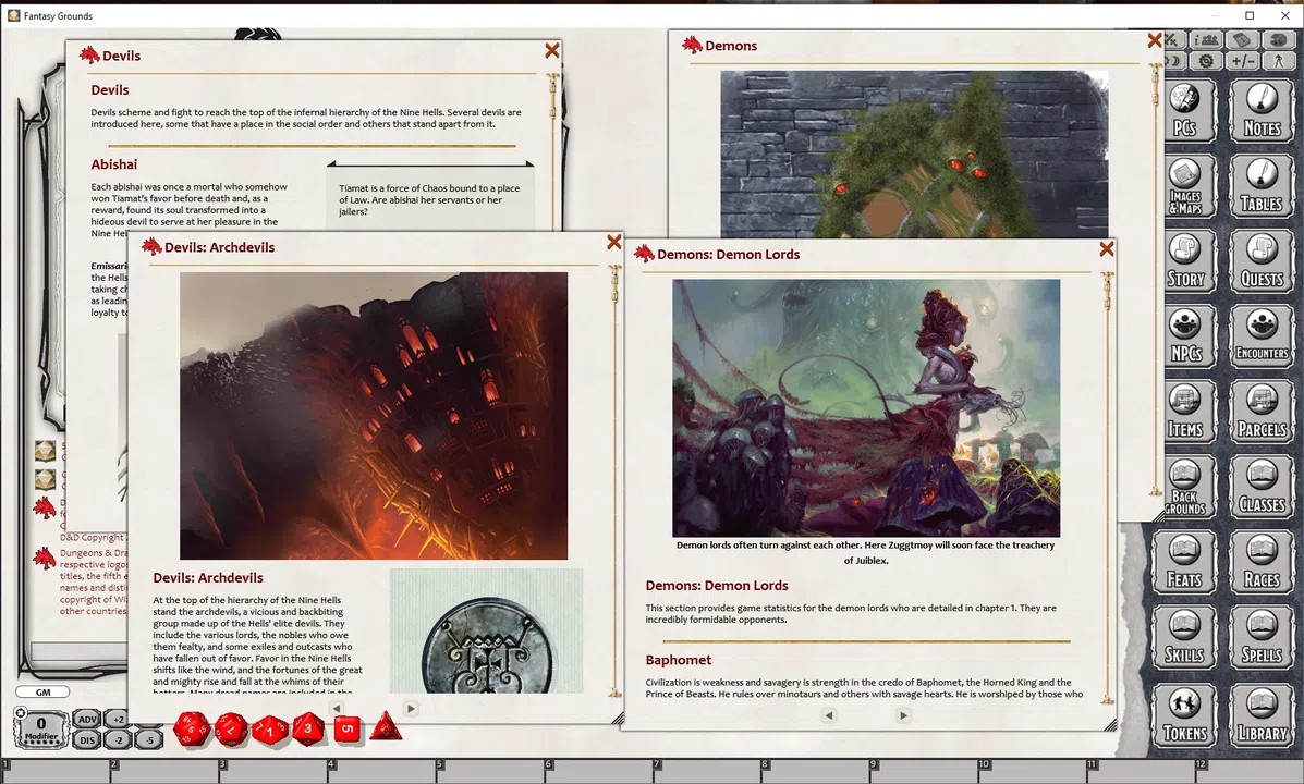 Fantasy Grounds - D&D Mordenkainen's Tome of Foes Screenshot 6
