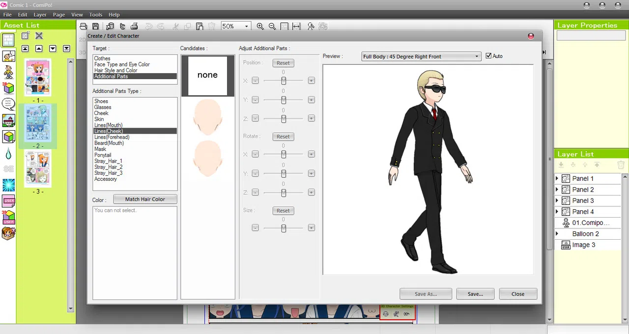 Manga Maker Comipo Screenshot 4