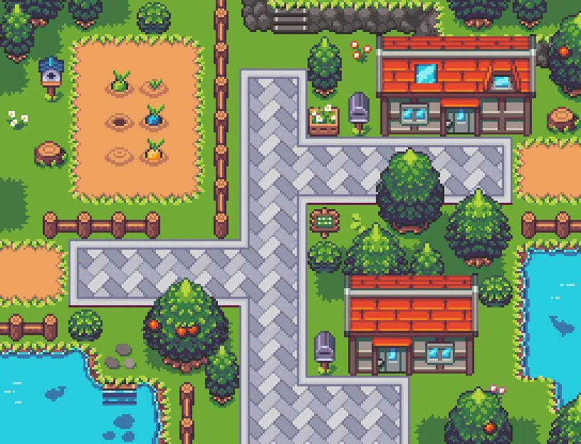 RPG Maker VX Ace - Super Retro World - Exterior Pack Screenshot 1