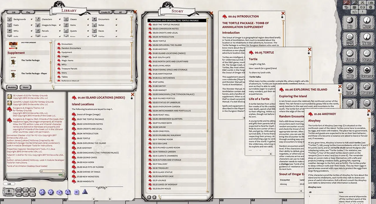 Fantasy Grounds - D&D The Tortle Package Screenshot 2