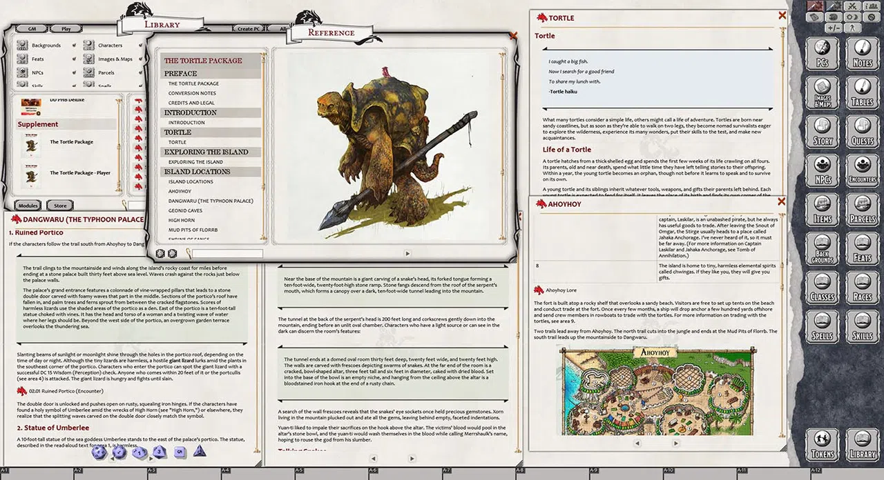 Fantasy Grounds - D&D The Tortle Package Screenshot 3