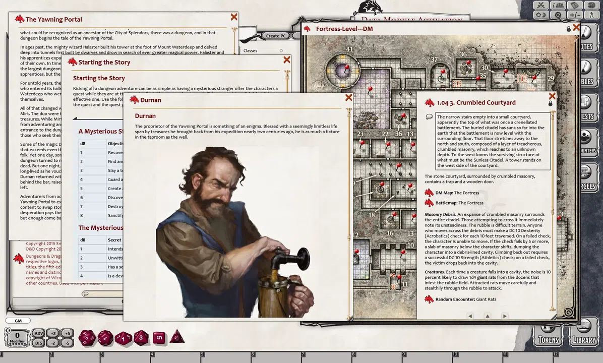 Fantasy Grounds - D&D Tales from the Yawning Portal Screenshot 3