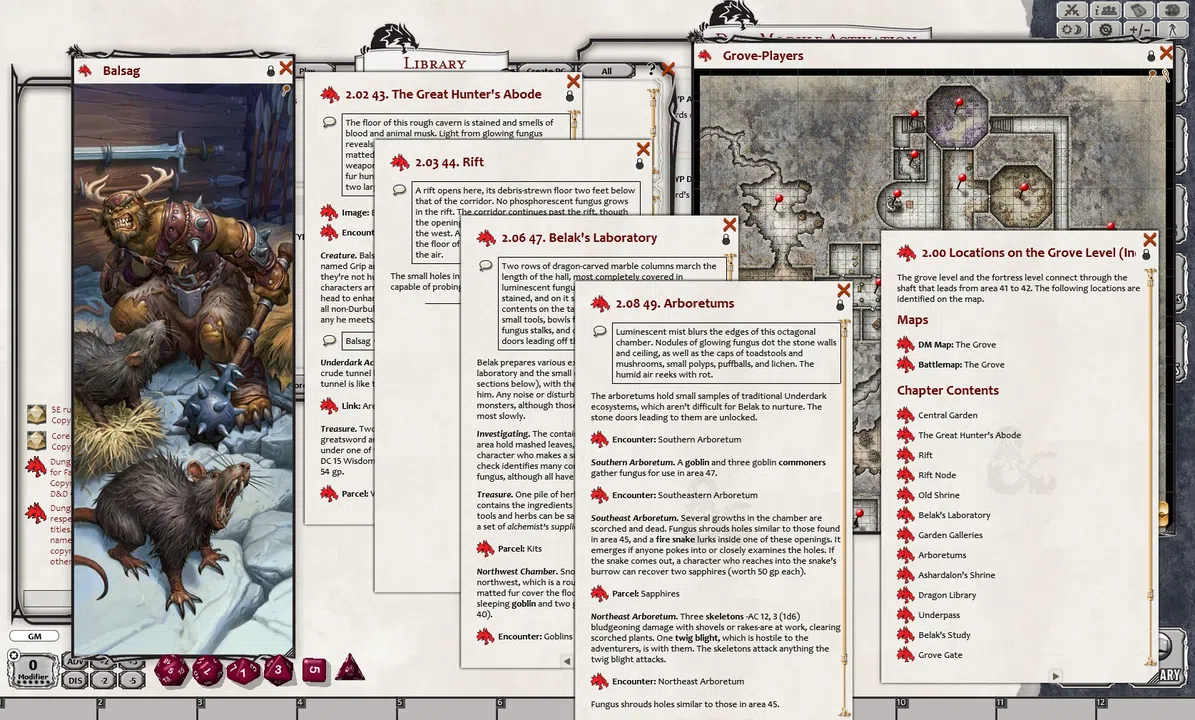 Fantasy Grounds - D&D Tales from the Yawning Portal Screenshot 4