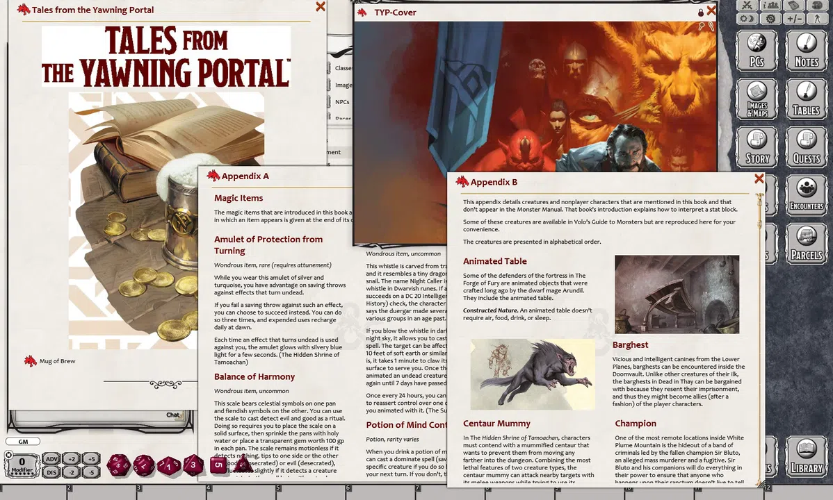 Fantasy Grounds - D&D Tales from the Yawning Portal Screenshot 8