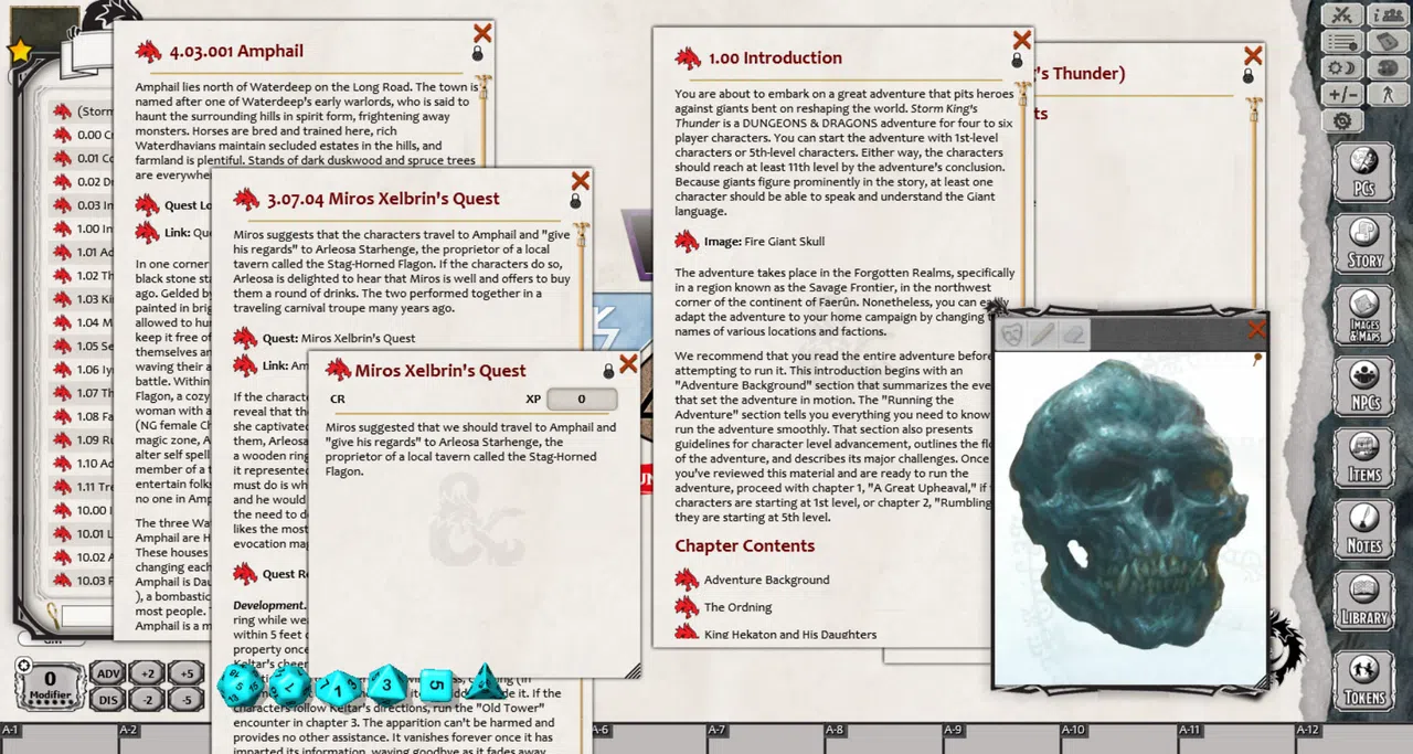 Fantasy Grounds - D&D Storm King's Thunder Screenshot 2